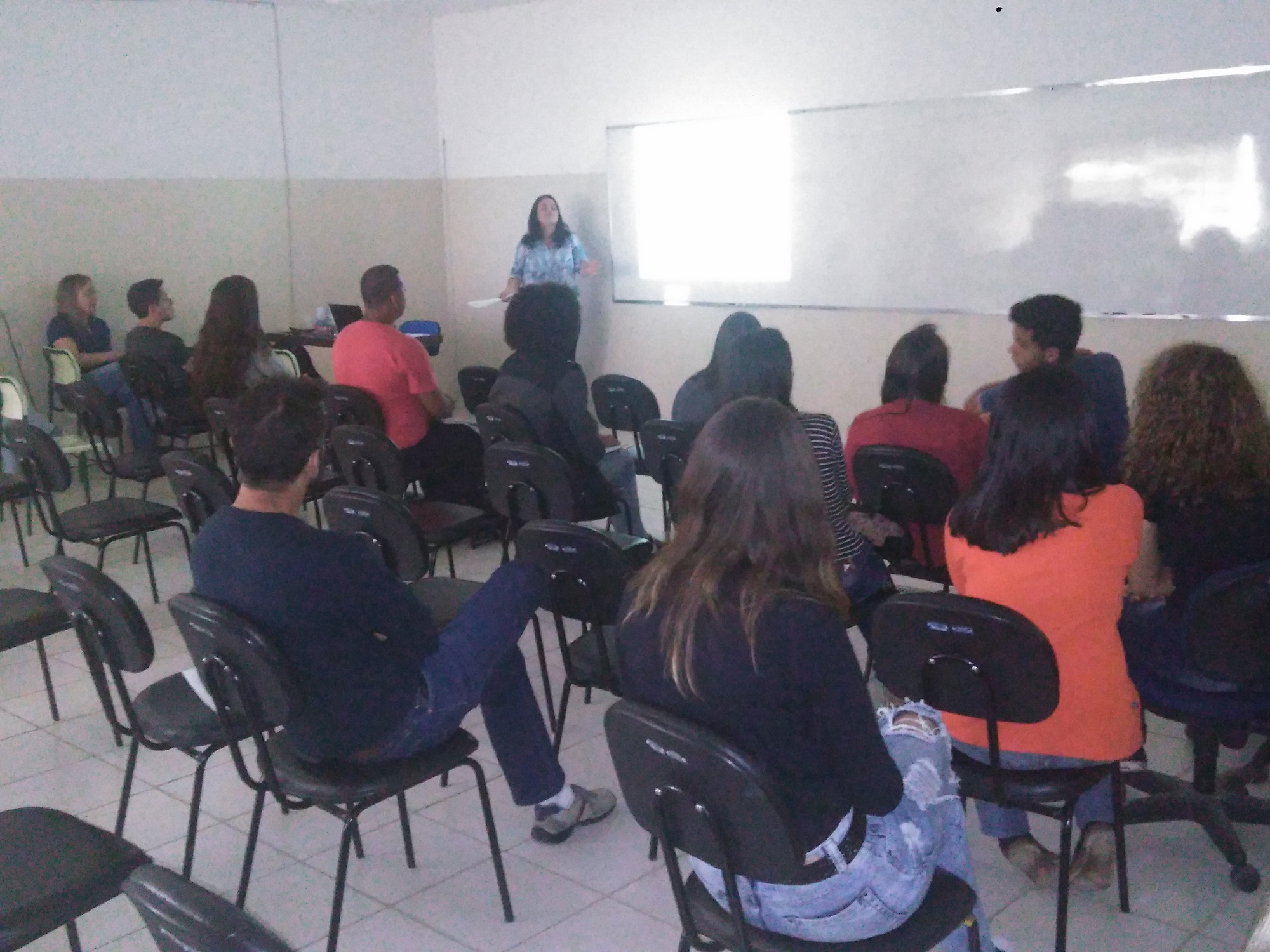 Palestra A voz da escritora Adriana Harger